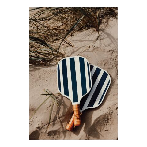 VINGA Lagoa Pickleball-Set marineblau-weiß | ohne Werbeanbringung | Nicht verfügbar | Nicht verfügbar