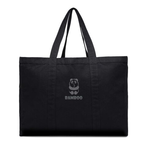 VINGA Hilo AWARE™ Maxi-Tasche aus recyceltem Canvas schwarz | ohne Werbeanbringung | Nicht verfügbar | Nicht verfügbar | Nicht verfügbar