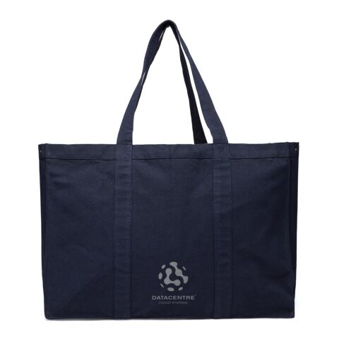 VINGA Hilo AWARE™ Maxi-Tasche aus recyceltem Canvas navy blau