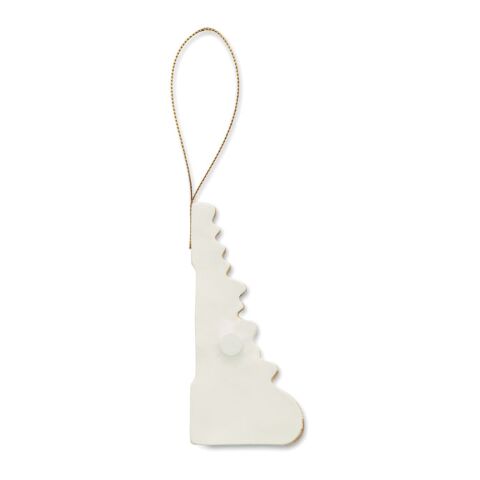 Weihnachtsschmuck aus Papier beige | ohne Werbeanbringung | Nicht verfügbar | Nicht verfügbar | Nicht verfügbar