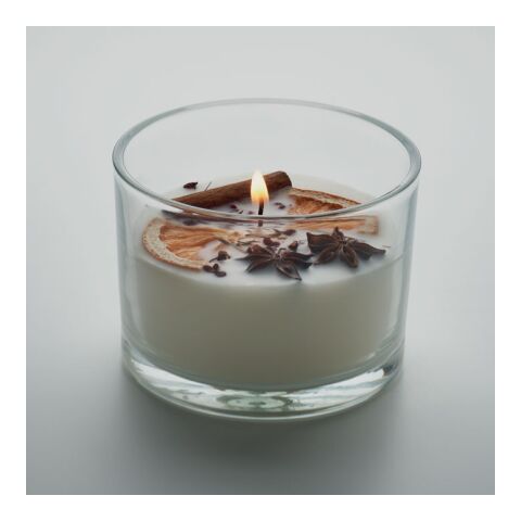 Kerze im Glas 300 g weiß | ohne Werbeanbringung | Nicht verfügbar | Nicht verfügbar