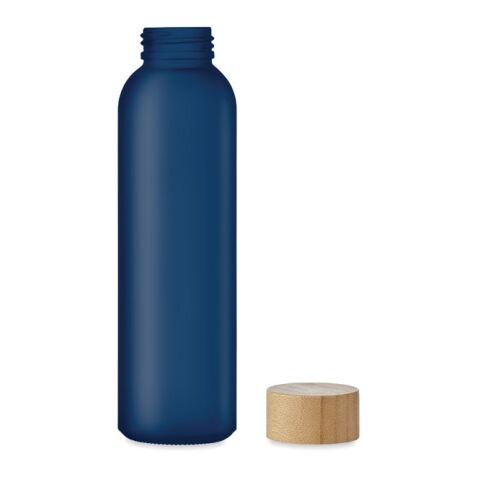 Glasflasche 500 ml gefrostet Blau | ohne Werbeanbringung | Nicht verfügbar | Nicht verfügbar | Nicht verfügbar