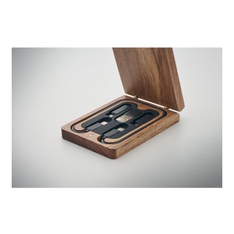 3in1 Kabel-Set holzfarben | ohne Werbeanbringung | Nicht verfügbar | Nicht verfügbar | Nicht verfügbar