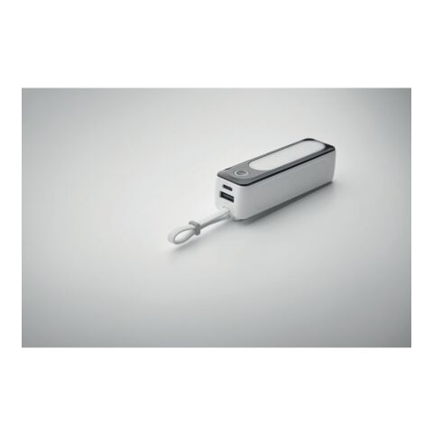 5000 mAh Powerbank mit COB weiß | ohne Werbeanbringung | Nicht verfügbar | Nicht verfügbar | Nicht verfügbar