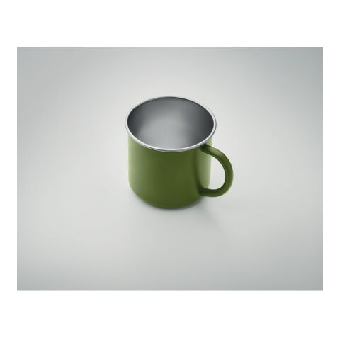 Becher recycelter Edelstahl dunkelgrün | ohne Werbeanbringung | Nicht verfügbar | Nicht verfügbar | Nicht verfügbar