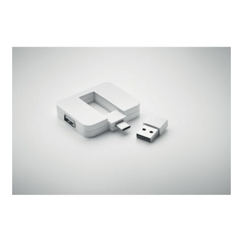 4 Port USB Hub weiß | ohne Werbeanbringung | Nicht verfügbar | Nicht verfügbar | Nicht verfügbar
