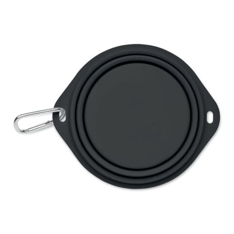 Faltbarer Napf 350 ml schwarz | ohne Werbeanbringung | Nicht verfügbar | Nicht verfügbar