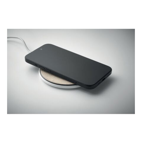 Kabellose Ladestation 15W weiß | ohne Werbeanbringung | Nicht verfügbar | Nicht verfügbar