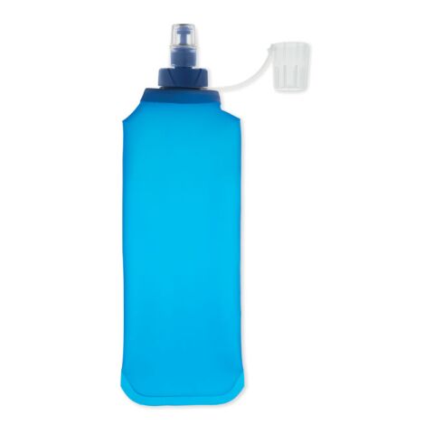 Faltbare Wasserflasche 500ml königsblau | ohne Werbeanbringung | Nicht verfügbar | Nicht verfügbar