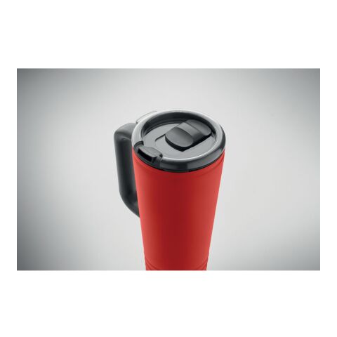 Doppelwandiger Becher 700ml rot | ohne Werbeanbringung | Nicht verfügbar | Nicht verfügbar | Nicht verfügbar