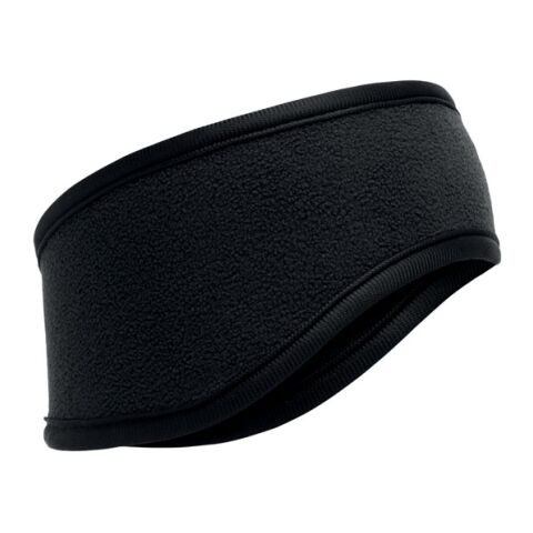 Stirnband Fleece schwarz