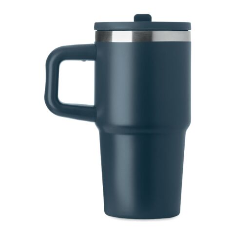 Doppelwandiger Trinkbecher 500ml marineblau