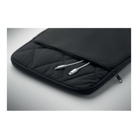 15" Laptop-Hülle Nylon schwarz