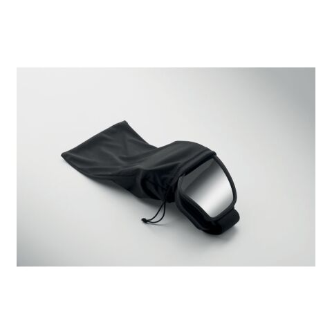 Skibrille UV400 transparent grau