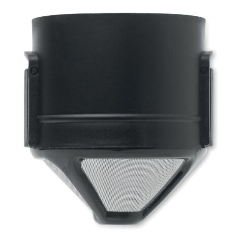 Doppelwandiger Becher &amp; Filter schwarz