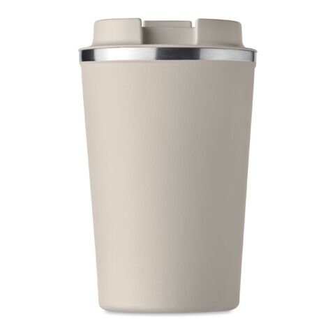 Doppelwandiger Becher 350ml beige | ohne Werbeanbringung | Nicht verfügbar | Nicht verfügbar | Nicht verfügbar