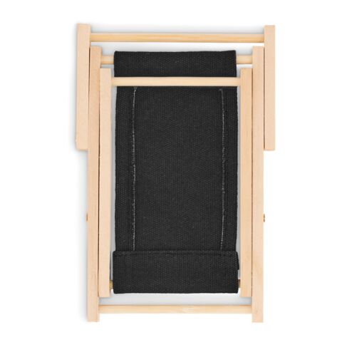 Smartphone Halter Liegestuhl schwarz | ohne Werbeanbringung | Nicht verfügbar | Nicht verfügbar