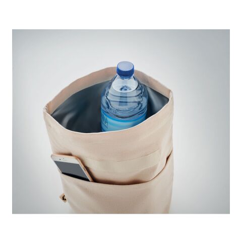 Kühltasche Polycotton beige | ohne Werbeanbringung | Nicht verfügbar | Nicht verfügbar | Nicht verfügbar