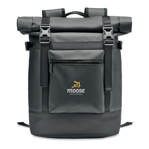 Rolltop-Rucksack 50C-Plane schwarz | ohne Werbeanbringung | Nicht verfügbar | Nicht verfügbar