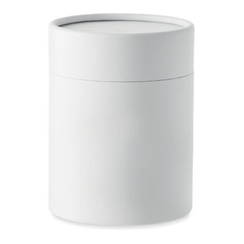 Kerze im Steinguttopf 200 g weiß | ohne Werbeanbringung | Nicht verfügbar | Nicht verfügbar