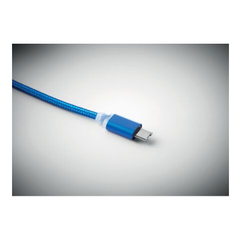 Schlüsselring mit Kabel-Set königsblau | ohne Werbeanbringung | Nicht verfügbar | Nicht verfügbar | Nicht verfügbar