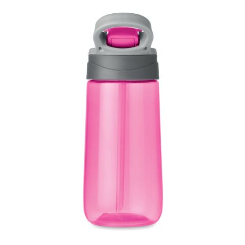 Trinkflasche Tritan™ 450 ml transparent pink | ohne Werbeanbringung | Nicht verfügbar | Nicht verfügbar | Nicht verfügbar