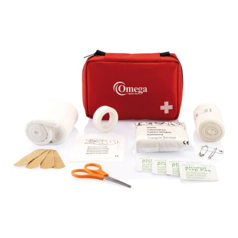Flaches Erste Hilfe Set rot | ohne Werbeanbringung | Nicht verfügbar | Nicht verfügbar