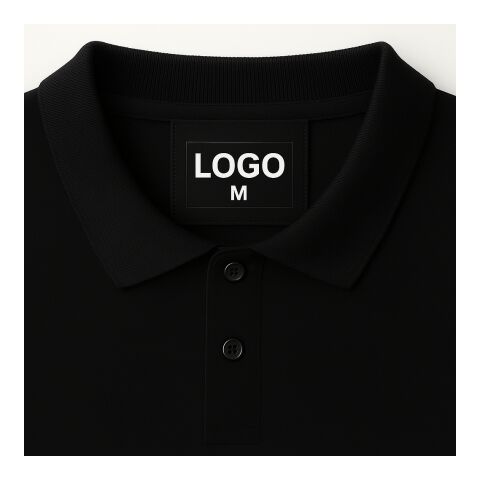Polo Shirt Basic Tone Schwarz | L | ohne Werbeanbringung | ohne Werbeanbringung | ohne Werbeanbringung | Schwarz | Schwarz