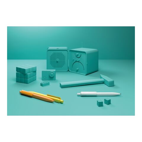 Prodir DS4 Druckkugelschreiber matt weiß | Blau | ohne Werbeanbringung | ohne Werbeanbringung