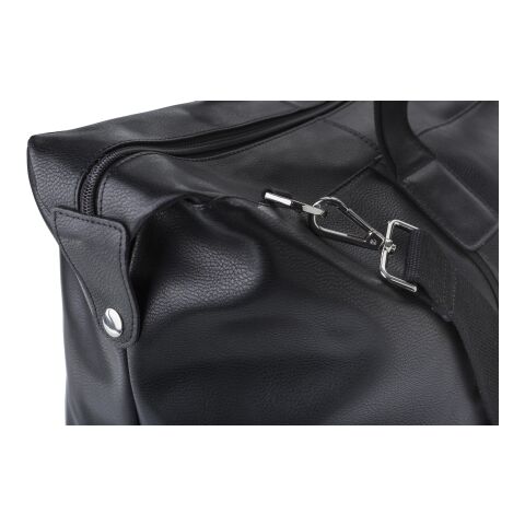 Leder-Sporttasche Noah Schwarz | ohne Werbeanbringung | Nicht verfügbar | Nicht verfügbar