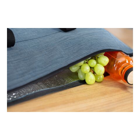 600D Polyester-Kühltasche Alejandro Grau | ohne Werbeanbringung | Nicht verfügbar | Nicht verfügbar