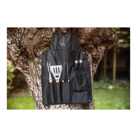 Grillset 'Extended', 6-tlg. Schwarz | ohne Werbeanbringung | Nicht verfügbar | Nicht verfügbar