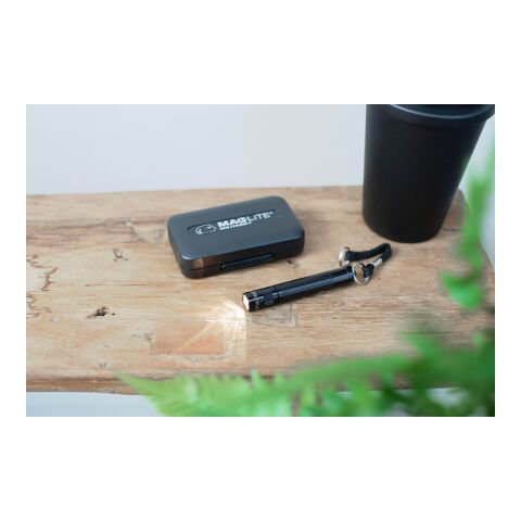 Mini-Maglite-Taschenlampe Schwarz | ohne Werbeanbringung | Nicht verfügbar | Nicht verfügbar