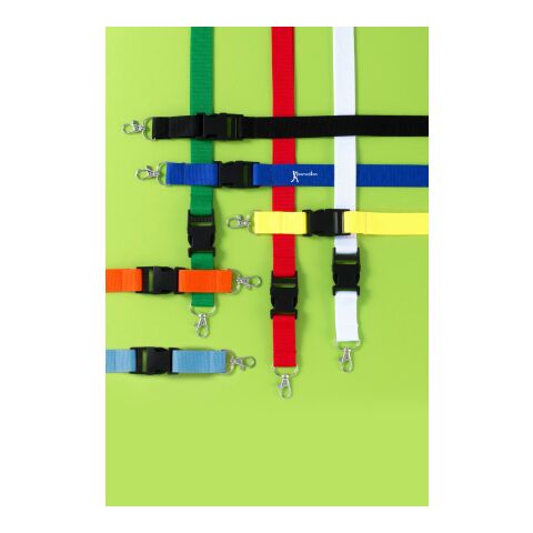 Lanyard &#039;Slam&#039; aus Polyester Schwarz | ohne Werbeanbringung | Nicht verfügbar | Nicht verfügbar