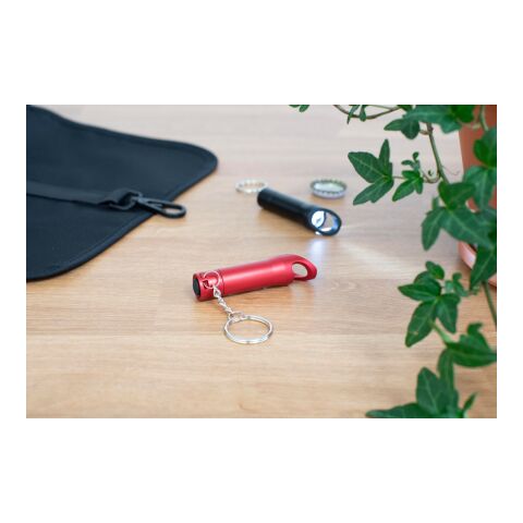 LED-Lampe &#039;Keylight&#039; aus Metall Rot | ohne Werbeanbringung | Nicht verfügbar | Nicht verfügbar