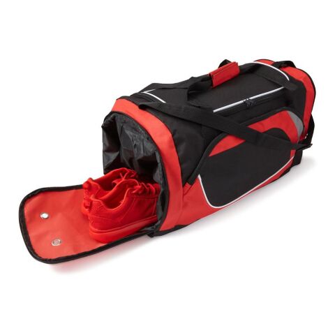 Sporttasche &#039;Stripes&#039; aus Polyester Kobaltblau | ohne Werbeanbringung | Nicht verfügbar | Nicht verfügbar