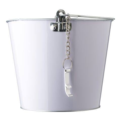 Eisbehälter aus Eisen und Aluminium Corey Weiß | ohne Werbeanbringung | Nicht verfügbar | Nicht verfügbar