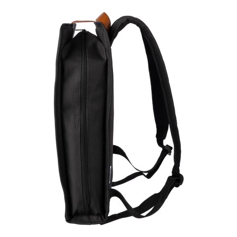 rPET (600D) Polyester-Rucksack Ralf Schwarz | ohne Werbeanbringung | Nicht verfügbar | Nicht verfügbar