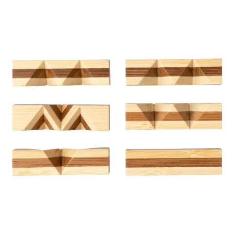 Geduldsspiel aus Holz Inge Braun | ohne Werbeanbringung | Nicht verfügbar | Nicht verfügbar