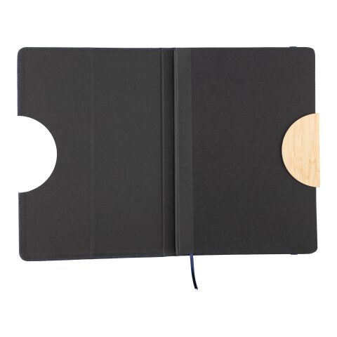 rPET (300D) Notizbuch A5 Ernst Blau | ohne Werbeanbringung | Nicht verfügbar | Nicht verfügbar