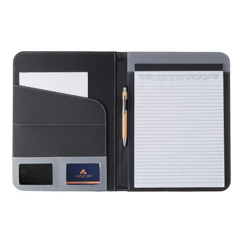 Dokumentenmappe 'Diplomat' aus Polyester/Kunstleder Grau | ohne Werbeanbringung | Nicht verfügbar | Nicht verfügbar