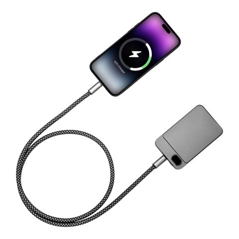 BrandCharger Volt-Ladekabel grau | ohne Werbeanbringung | Nicht verfügbar | Nicht verfügbar