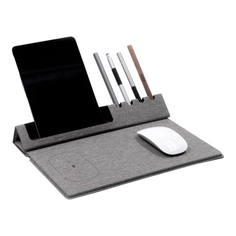 BrandCharger Kabelloses Ladegerät Evopad Charge Grau | ohne Werbeanbringung | Nicht verfügbar | Nicht verfügbar