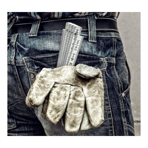 Faltbarer Zollstock aus Holz Gloria 1100 Series Weiß | ohne Werbeanbringung