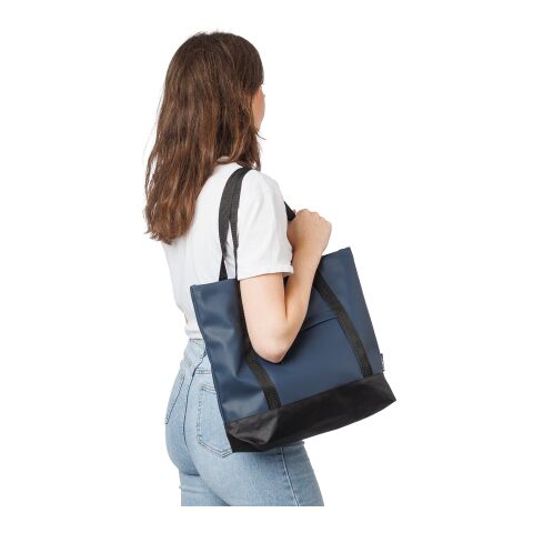 rPET Polyester (600D) Tragetasche Lumi Blau | ohne Werbeanbringung | Nicht verfügbar | Nicht verfügbar
