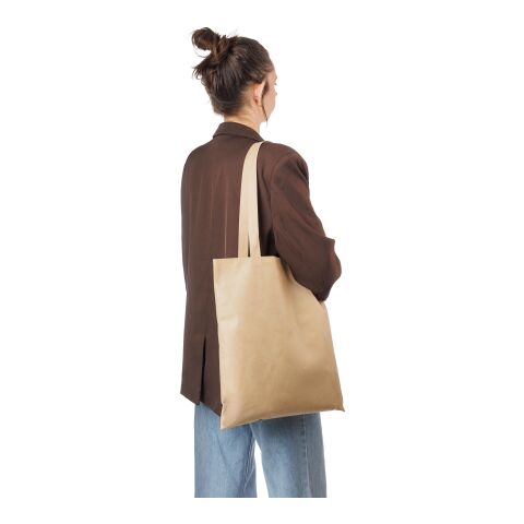 Einkaufstasche aus Vliesstoff (80 g/m2) Taye Rosa | ohne Werbeanbringung | Nicht verfügbar | Nicht verfügbar