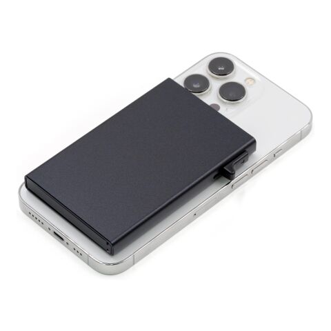 BrandCharger Wally Magnetkartenetui grau | ohne Werbeanbringung