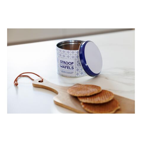 Metalldose für Stroopwafel 'Amsterdam' bunt