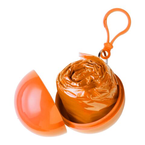 Poncho 'Universum' aus Kunststoff Orange