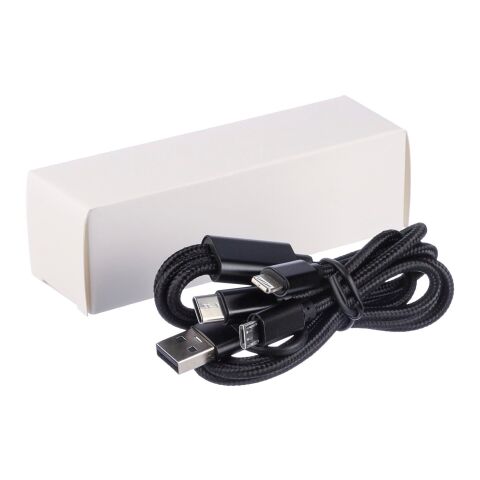 Nylon-Ladekabel Leif Kobaltblau